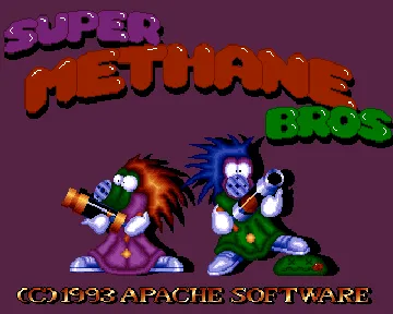 Super Methane Bros_Disk1 screen shot title